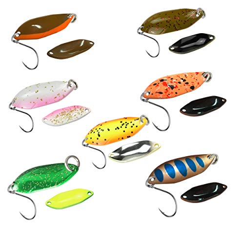 Fishstar24 Forellenblinker FTMax Spoon Hit 3,3g Ultralight Forellenköder Trout (Set) Cover