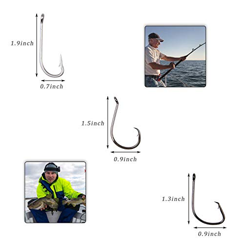 Saltwater Surf Fishing Leader Rig – 46Pcs Pyramid Sinker Octopus Circle Hook Forged Hook Wire Trace Leader Rig With Swivel Snaps Beads #TOP3