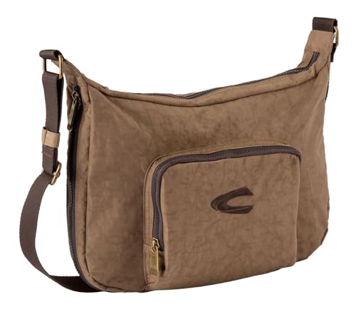 camel active Journey Herren Umhängetasche Crossbody Bag Mittelgroß Beige