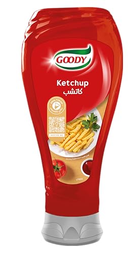 كاتشب طماطم من جودي، عبوة ضغط 425 مل.