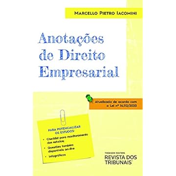 Capa do livro Anotações De Direito Empresarial