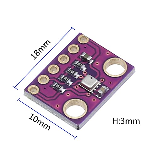 Bme280 3.3V Barometric Pressure Sensor Atmospheric Temperature Humidity Sensor Module I2C Spi Breakout Board For Arduino Weather Navigation Gps Monitor (Pack Of 2) #TOP6