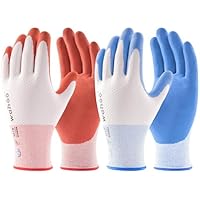 2 Pairs Gardening Gloves for Women with Latex Palm Coated only .99: eDeal Info