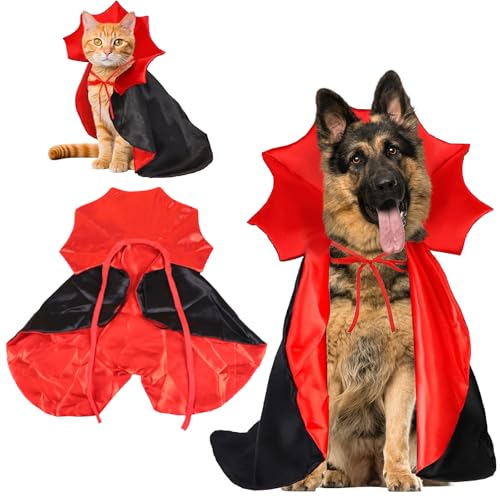 Disfraz de vampiro para perro grande