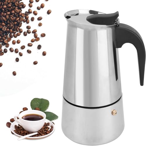 Cafetière mocha 600ml en acier inoxydable simple à nettoyer