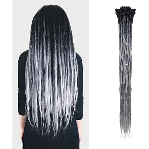 Dsoar Extensiones de Rastas Ombre de 24 Pulgadas Cover
