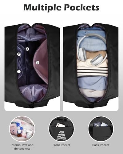 Image of Gifts for Daughter, Initial Travel Duffel Bags, Sports Bags
