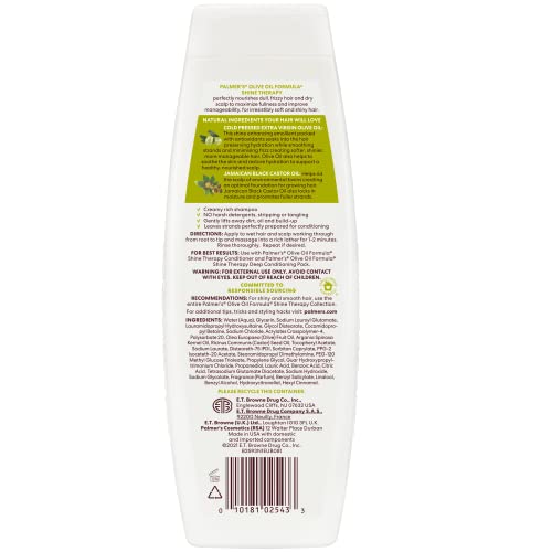 Palmer's Olive Oil Formula Shine Therapy Hair Care Set, 1.05 l (Pack of 1) - Image 3