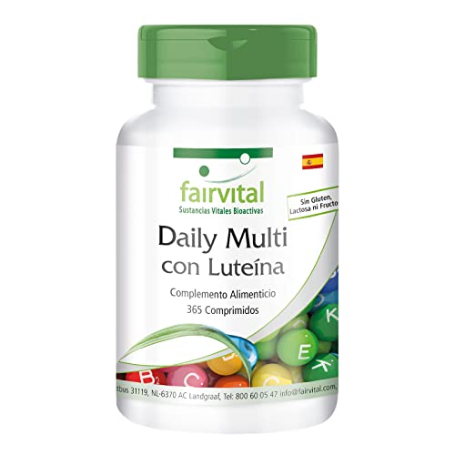 Fairvital | Daily Multi - 365 comprimidos - multivitaminas y minerales - valiosas vitaminas A-Z y...