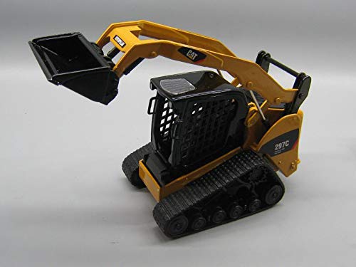 Amazon.com: עבור CAT 297C Multi-Terrain Loader דגם 1/32 DIECAST