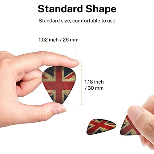 Ensemble de 6 médiators de guitare drapeau britannique pour guitare acoustique, guitare électrique, basse, ukulélé – fin… - Les Beatles, Paul McCartney, John Lennon, RIngo Starr, George Harrison Ensemble de 6 médiators de guitare drapeau britannique pour guitare acoustique, guitare électrique, basse, ukulélé - fin… – Image 8