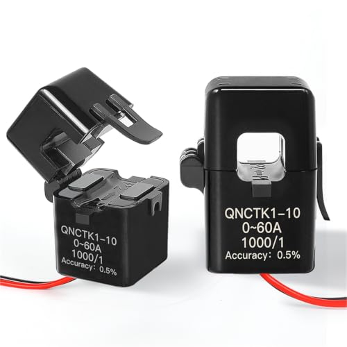 Transformateur de courant à noyau fendu QNCTK1-10 1000-1 pour comptage