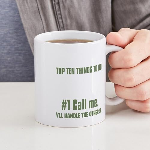 Taza de cerámica para café 11 oz miniatura 6