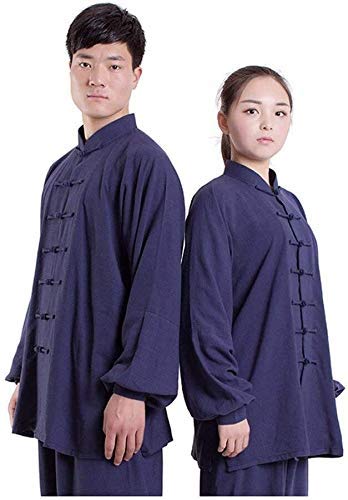 Tai Chi odzież do sztuk walki mundury Tai Chi odzież mundurowa, uniseks chińska tradycyjna Qi Gong sztuki walki skrzydło Chun Shaolin Kung Fu Taekwondo tkaniny treningowe odzież spodnie fo