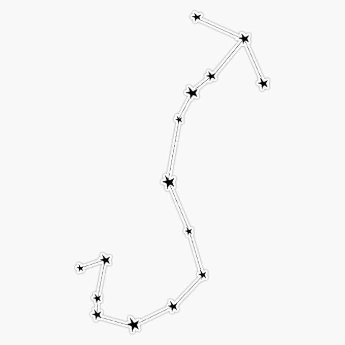 Magnet Constellation | Scorpio Magnet Bumper Sticker Car Magnet Flexible Reuseable Magnetic Vinyl 5