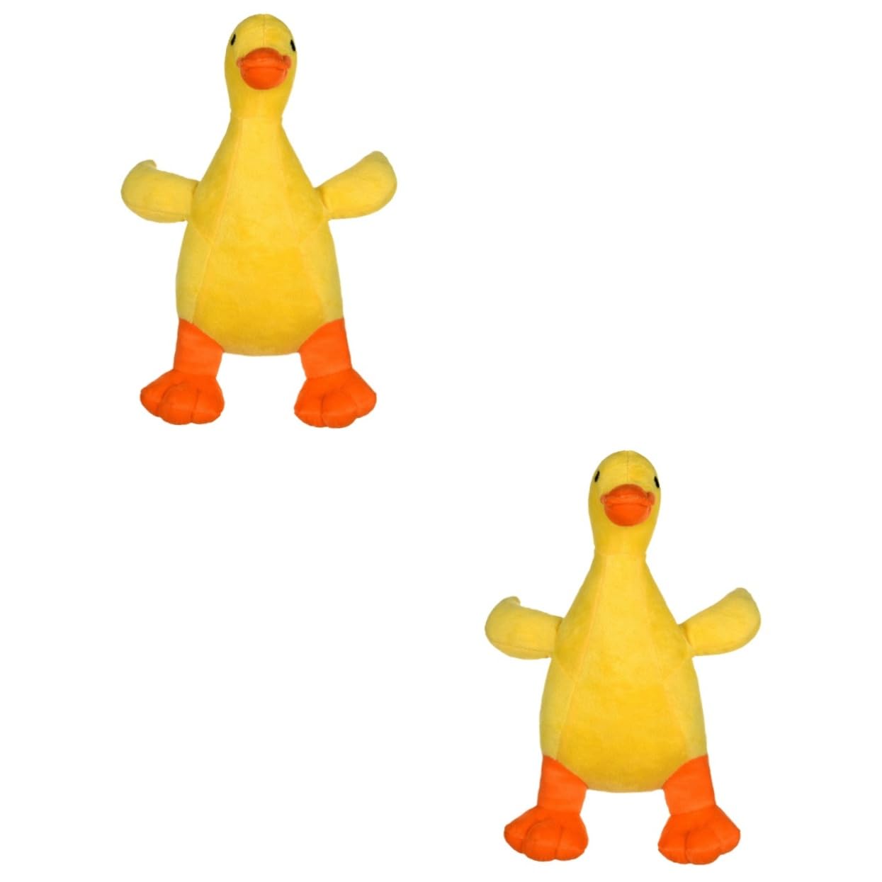 BESPORTBLE 2 Piezas Juguetes para Perros pequeño Juguete Masticar Peluche Juguetes Peluche Juguetes para Cachorros Juguetes para Mascotas emulsión Almohada Pato Salvaje