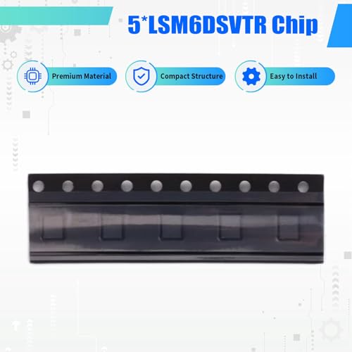 Componente LSM6DSVTR V3 de sensor inercial con giroscopio y acelerómetro para placas de control 3