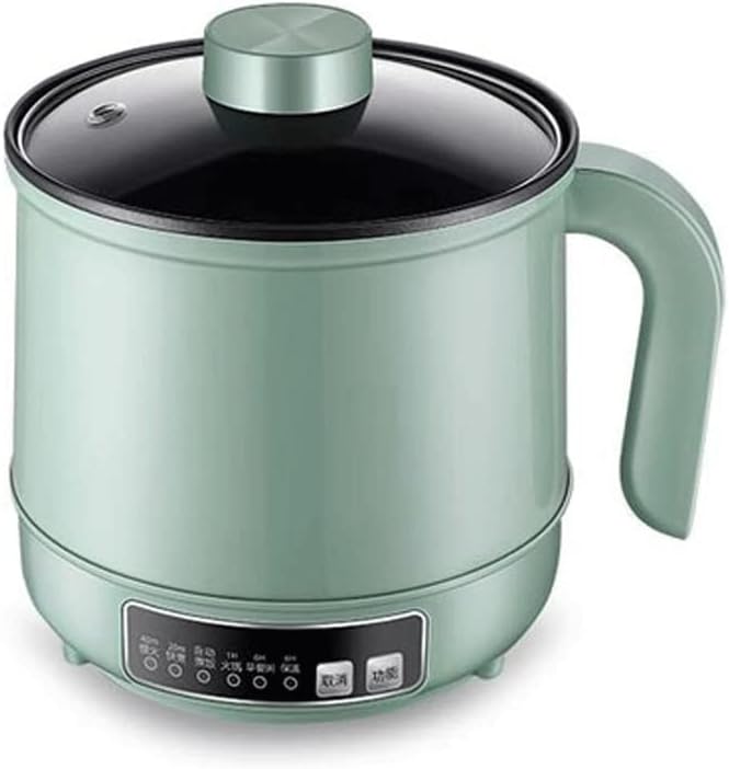 220V/110V MultiCooker Electric Skillet Stainless Hotpot Noodles Soup Pot Food Steamer Heating Pan