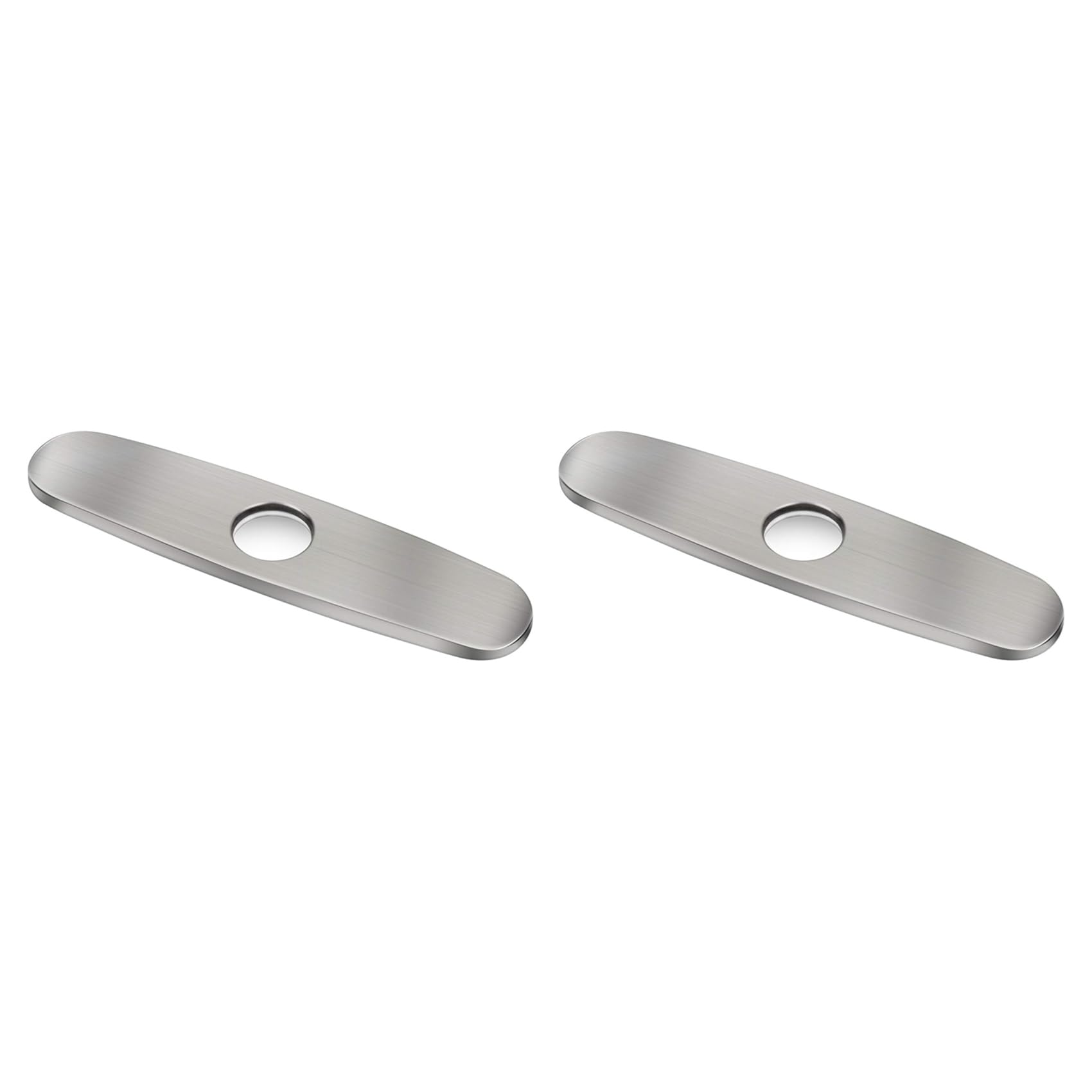 Ctrlzs 2X Faucet Deck Plate,10Inch Cover Plate For Faucet Holes Kitchen Faucet Deck Plate Faucet Plate Cover