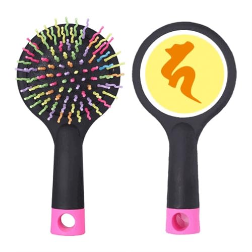 Brosse à cheveux démêlante Culture Ha Jaune anti-casse