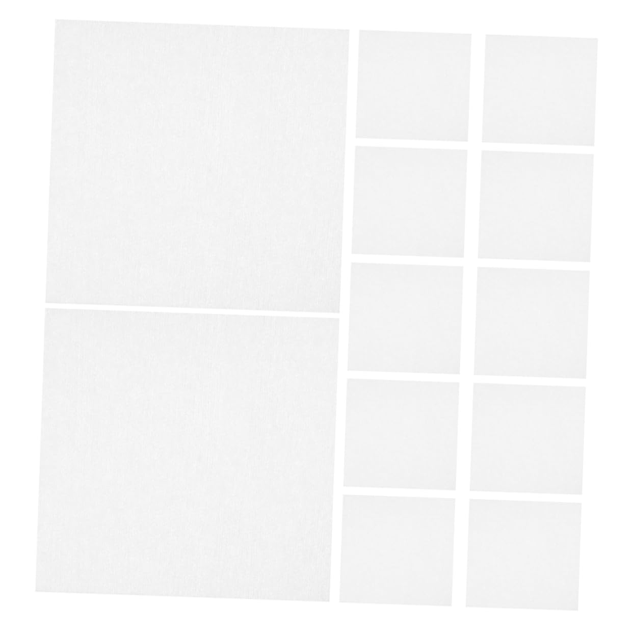 iplusmile 3600 Pezzi Salviette Per Camere Bianche Salviettine Detergenti Salviette Detergenti Sfuse Carta Per Pulire Per Lenti Sfuse Bianca Tessuto Non Tessuto