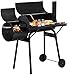 FYHH-JZHY Griglia A Carbone Griglia A Carbone Premium Griglia in Ghisa Grande Picnic Griglia per Patio Barbecue Griglia per Barbecue Portatile All'Aperto BBQ Home B (BBQ)