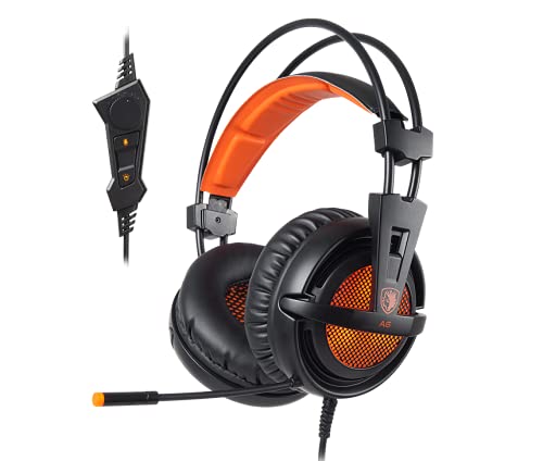 Sades A6 USB Gaming Headset 7.1 Surround Sound PC Cascos...