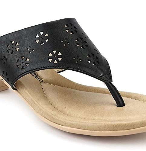 Image of BING BANG Women's Synthetic Slip-on Platform Heel Sandals