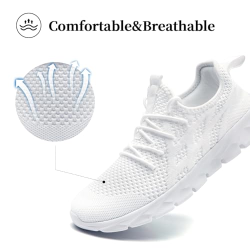Women's Running Sneakers Walking Tennis Slip on Shoes Fashion Gym Non Slip Comfort Lightweight Athletic Casual Fitness Sports Workout Shoes for Women3