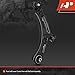A-Premium Front Left Lower Control Arm, with Ball Joint & Bushing, Compatible with Jeep Renegade 2015-2023 & Fiat 500X 2016-2023