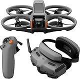 DJI Pack Avata 2 Vuela Más (1 batería), dron FPV con cámara 4K, vuelo inmersivo, protector de hélices integrado, sencillo flip/roll, Goggles 3 y RC Motion 3 incluidos, con cámara de contenido en POV