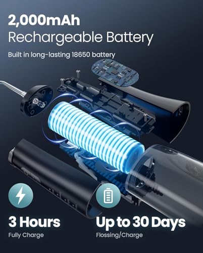 Rechargeable Cordless Water Flosser – Powerful Portable Oral Irrigator for Travel & Home - Image 7