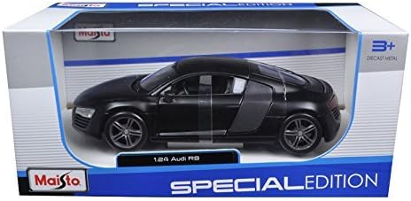 AUDI R8 Negro Mate 124 de Maisto 31281