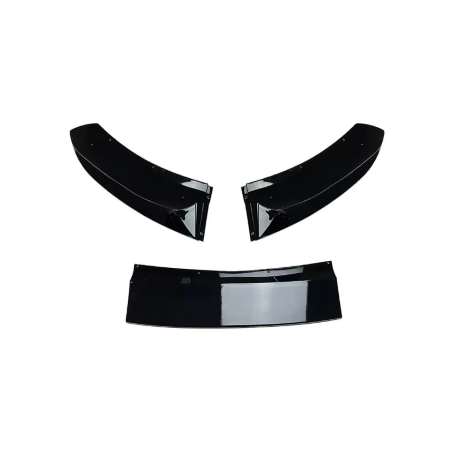 Car Diffuser Valence Side Car Front Bumper Lip Diffuser Splitter Spoiler Car Modification Accessories Compatible With X5 F15 M 2014 2015 2016 2017 2018(Glossy Black)