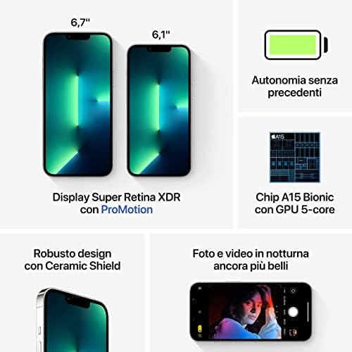 Apple iPhone 13 Pro, 128GB, Silver - (Refurbished) - View 7