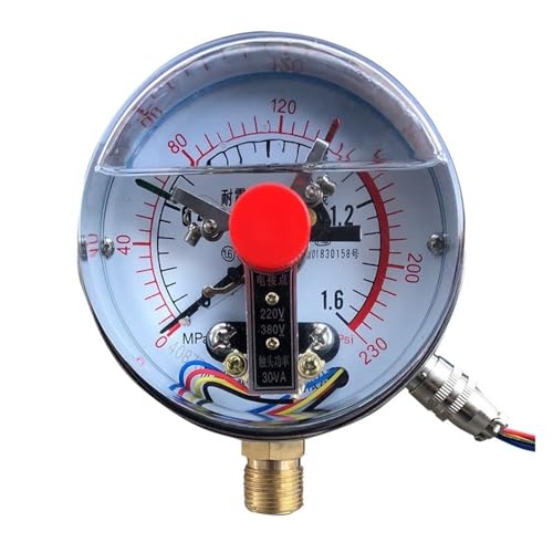 Manomètre de pression YNXC-100 contre les vibrations pour éviter les pannes de circuit