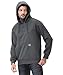 TUAOVA Men's Fashion Hoodies Sweatshirts Loose Fit Heavyweight Quarter-Zip Sweatshirt Fleece-Lined Pullover(Dark Grey,XL)