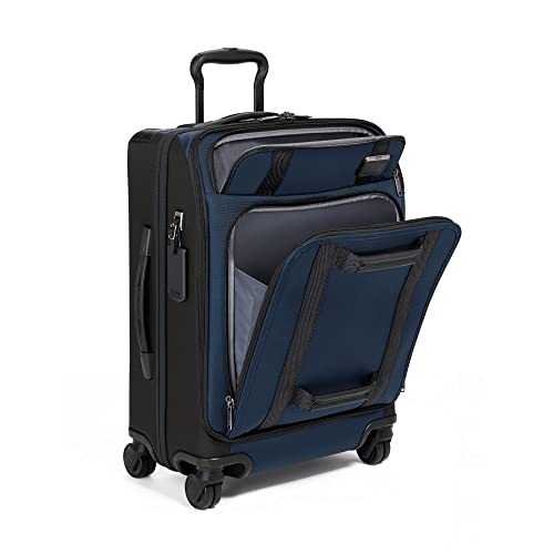Tumi - Merge Continental Front Lid 4 Wheeled Carry-On Luggage - 22 Inch Rolling Suitcase For Men And Women - Navy/Black #TOP2