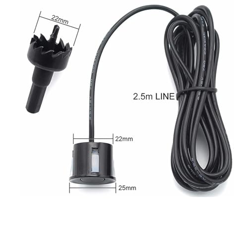 Parktronic de voiture avec 8 capteurs et moniteur LED pour un alignement parfait - 5