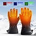 Wooswen Winter Smart Electric Heating Gloves Windproof Warm Waterproof Touch Screen Outdoor Cycling and Skiing Gloves