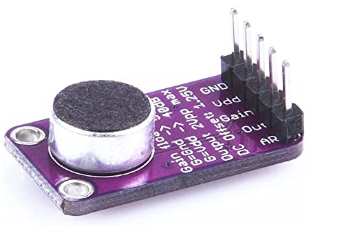 Fasizi 2pcs MAX9814 Electret MIC Microphone Amplifier Module Auto Gain Control for Arduino - Image 2