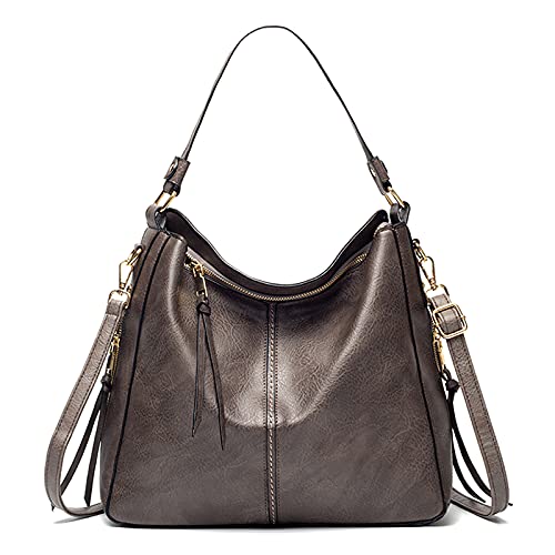 ☞ Borsa da donna portatile: dimensioni: lunghezza: 34 cm, larghezza 13 cm, altezza 31 cm. Struttura: tasca principale (una piccola tasca interna con cerniera + tasca mezzanino con cerniera + tasca aperta + altra tasca di capacità); Esterno (una tasca posteriore con cerniera + tasca laterale con cerniera); Design scientifico e semplice, il meglio per te che esci per lavoro, scuola, negozio, viaggi e attività all'aperto.