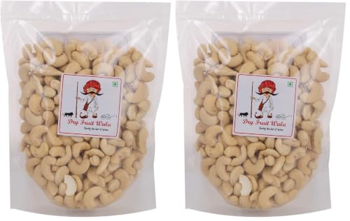Image of Dry Fruit Wala Organic Cashews 1KG (Pack of 2)