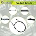 Carbhub 05-0119 Clutch Cable for 1988-2006 Yamaha YFS200 Blaster Clutch Cable Replaces 05-0119