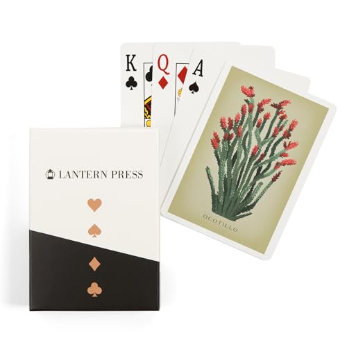 Lantern Press Ocotillo, 52 cartas tamaño póker