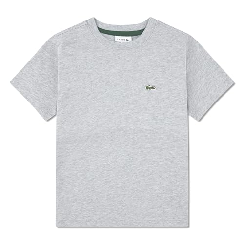 La mejor selección de Prendas de punto para Niño que puedes comprar esta semana. 42 Lacoste Replenishment - Playera de Punto para niño, Gris Caliente, 14