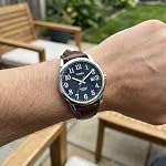 Timex Easy Reader 38mm Leather Strap Watch