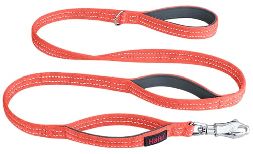Image of Halti BRIG Safety Dog Leash | Neon Coral, 1.5m Length