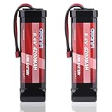 ✅【Spezifikation】Spannung: 8.4V; Kapazität: 4200mah; Zell: 7 NiMH Zellen; Entladung Stecker: Deans Stecker/ T Plug
