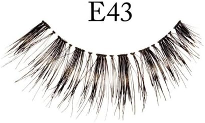 Minxx Eyelashes 6 Pairs with Free Glue #43. Beautiful and Human Hair